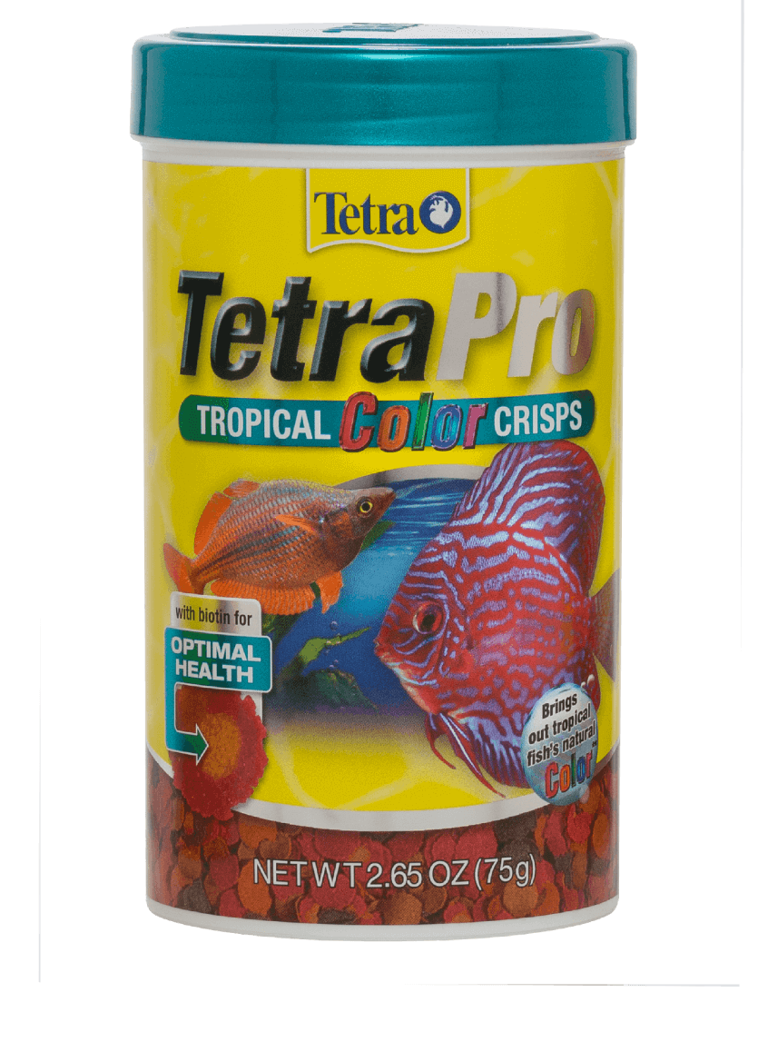  Tetra Pro Fish Food, Tropical Color Crisps With Color